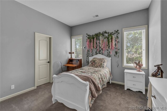 5938 N Chatham Ave, Kansas City, MO 64151 - bedroom featuring carpet and baseboards