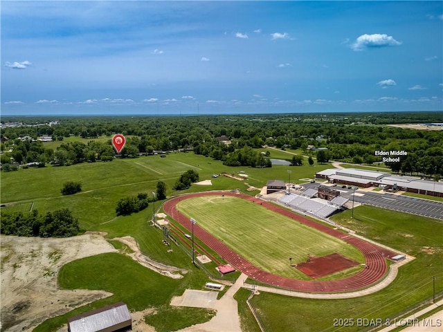 107 Haynes St, Eldon, MO 65026 - bird's eye view