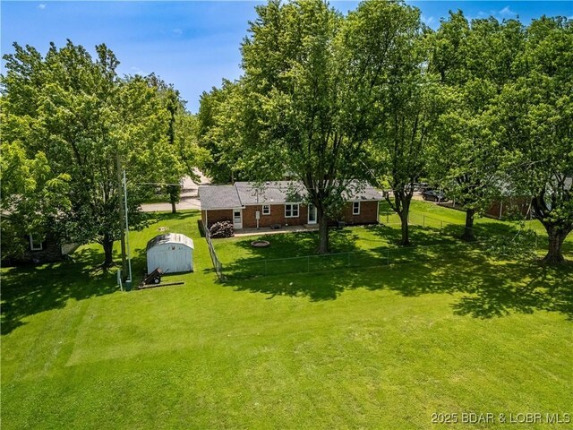 107 Haynes St, Eldon, MO 65026 - view of yard