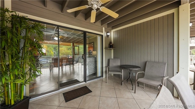 611 Lazy Days Rd Unit W1, Osage Beach, MO 65065 - view of patio / terrace with a ceiling fan