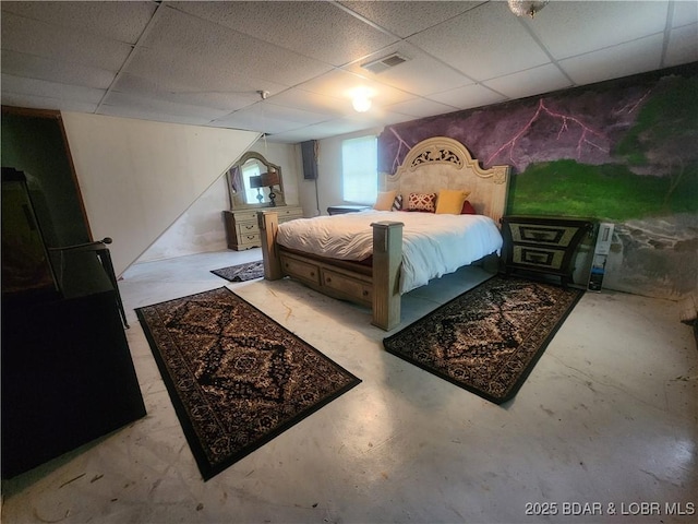 159 Tonka Shady Ln, Camdenton, MO 65020 - bedroom featuring a drop ceiling