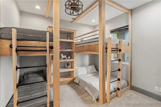 1184 Jeffries Rd Unit 312, Osage Beach, MO 65065 - carpeted bedroom featuring recessed lighting