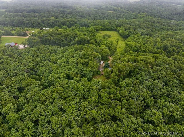 75 Central Hill Rd, Eldon, MO 65026 - aerial view of a heavily wooded area