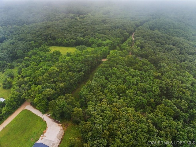75 Central Hill Rd, Eldon, MO 65026 - aerial view of a heavily wooded area