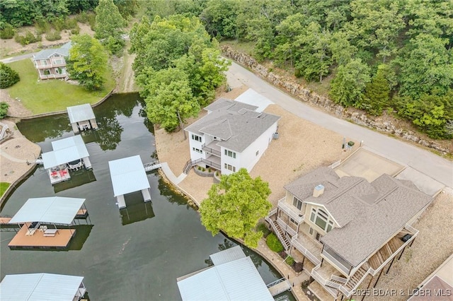 80 Ledgestone Estates Ct, Sunrise Beach, MO 65079 - drone / aerial view of a nearby body of water