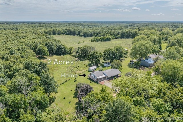 15852 Kindling Rd, Eldridge, MO 65463 - bird's eye view of a forest