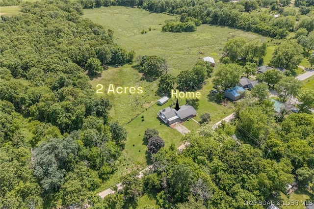 15852 Kindling Rd, Eldridge, MO 65463 - bird's eye view of a forest