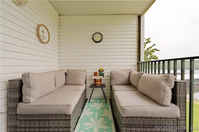 549 Park Place Dr Unit 2D, Kaiser, MO 65047 - balcony with outdoor lounge area