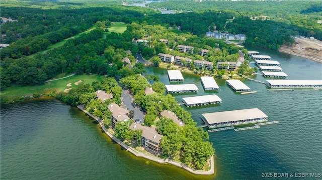 101 Circle Edge Unit 20-3A, Lake Ozark, MO 65049 - aerial view of a nearby body of water and a forest