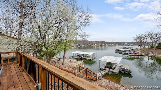 88 Hendrix Haven Dr, Sunrise Beach, MO 65079 - dock area featuring a water view