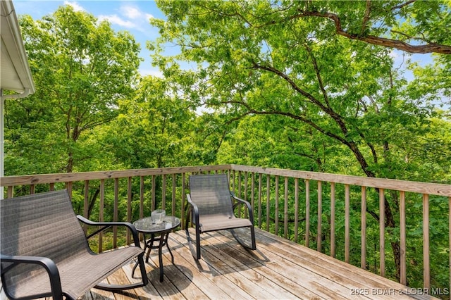 29825 Button Wood Ln, Rocky Mount, MO 65072 - view of deck