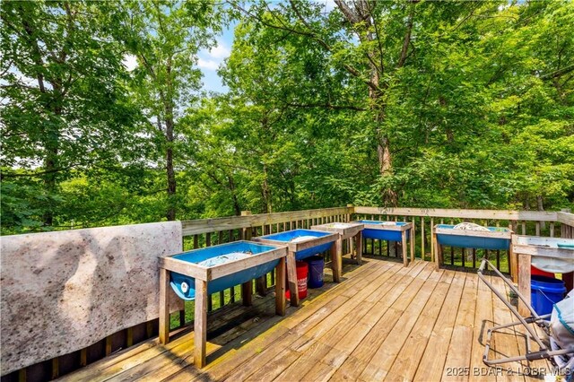 29825 Button Wood Ln, Rocky Mount, MO 65072 - view of deck