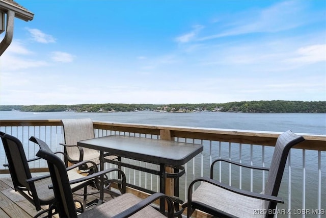 1481 Ledges Dr Unit 1047, Osage Beach, MO 65065 - deck featuring a water view