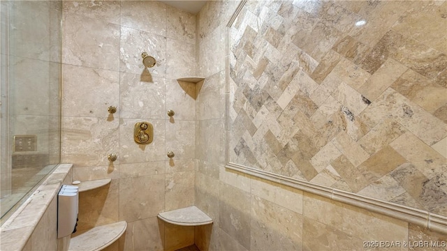 1624 Kays Point Rd, Four Seasons, MO 65049 - full bathroom featuring tiled shower
