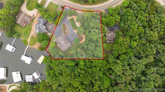 1624 Kays Point Rd, Four Seasons, MO 65049 - view of property location featuring property parcel outlined