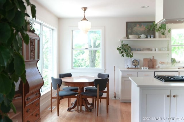 248 Midway Rd, Eldon, MO 65026 - dining space with plenty of natural light and light wood-type flooring
