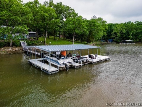 1206 Triple Cove Ln, Climax Springs, MO 65324 - dock with a water view