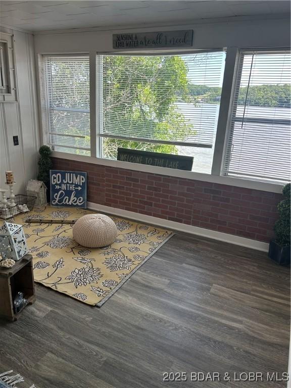 32585 N Ivy Bend Rd, Stover, MO 65078 - sunroom / solarium featuring wood finished floors