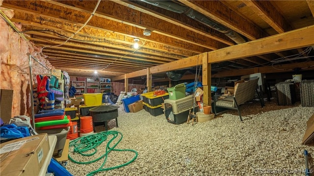 15 Pointe Ct, Lake Ozark, MO 65049 - view of unfinished basement