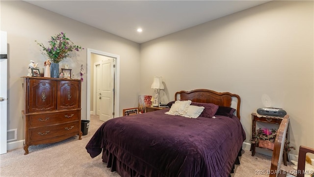 23 Enclaves Ln, Lake Ozark, MO 65049 - bedroom featuring light carpet and recessed lighting