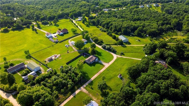 180 Skylark Ln, Linn Creek, MO 65052 - aerial view of sparsely populated area
