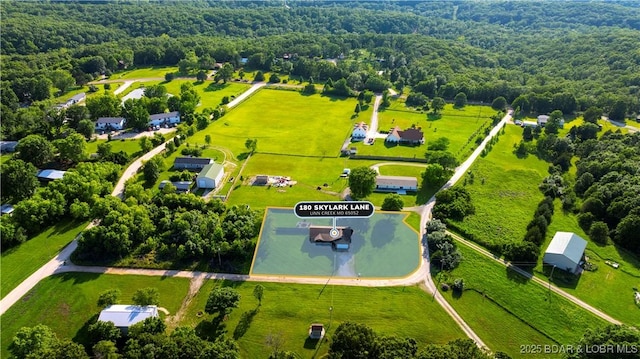 180 Skylark Ln, Linn Creek, MO 65052 - bird's eye view of a forest