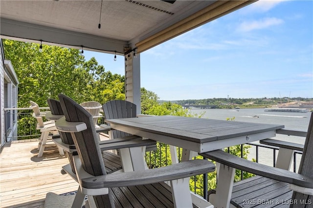 4897 Bridgepointe Dr Unit 141, Osage Beach, MO 65065 - deck with a water view