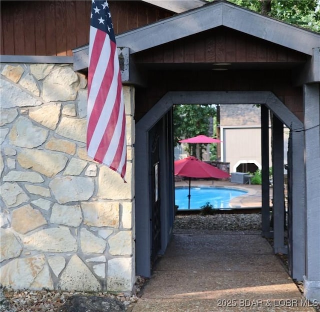 37 Cutter Pl Unit D, Osage Beach, MO 65065 - view of parking / parking lot with an outdoor pool