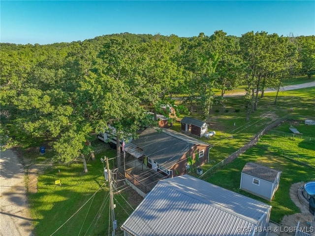 32056 Gentry Ln, Gravois Mills, MO 65037 - bird's eye view of a forest