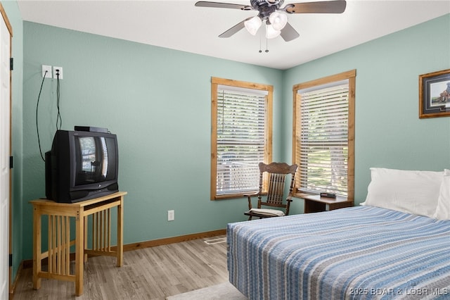 28 Hamilton Way, Sunrise Beach, MO 65079 - bedroom with wood finished floors and baseboards