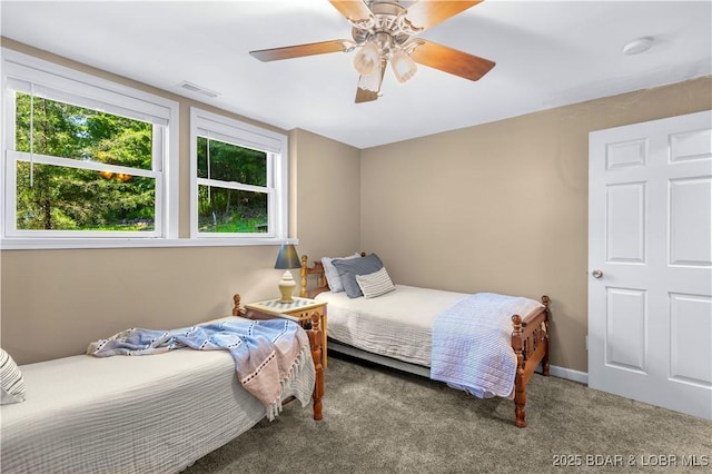 164 Get A Way Ln, Camdenton, MO 65020 - bedroom featuring carpet flooring and ceiling fan