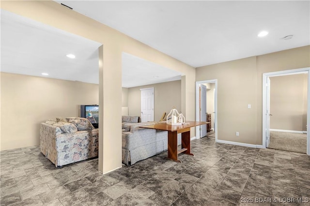 164 Get A Way Ln, Camdenton, MO 65020 - living room featuring recessed lighting