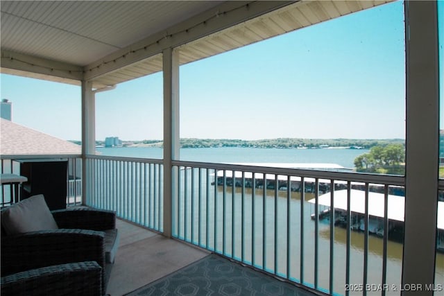 418 Regatta Bay Dr Unit 4A, Lake Ozark, MO 65049 - balcony with a water view