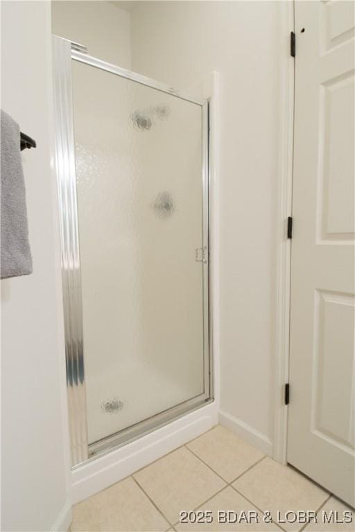 418 Regatta Bay Dr Unit 4A, Lake Ozark, MO 65049 - full bathroom with a shower stall and tile patterned floors