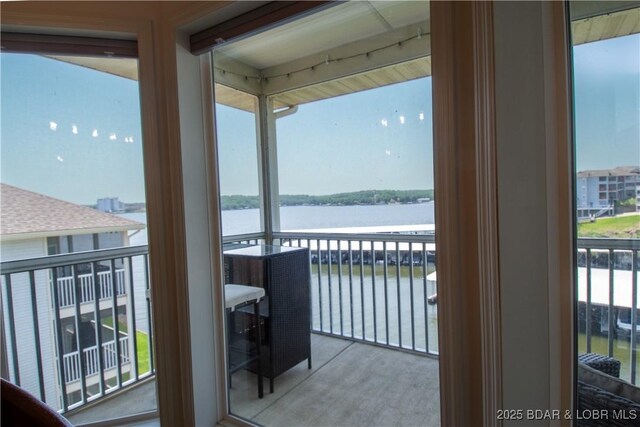 418 Regatta Bay Dr Unit 4A, Lake Ozark, MO 65049 - balcony with a water view