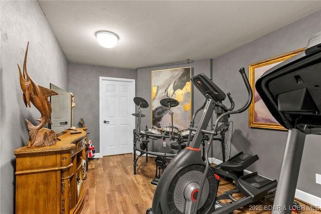 7 Lost Spike Ct, Camdenton, MO 65020 - exercise area with wood finished floors
