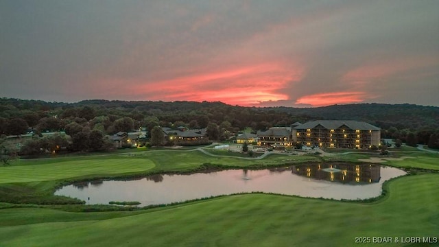 7 Lost Spike Ct, Camdenton, MO 65020 - view of home's community featuring a water view and view of golf course