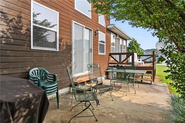 2326 Willow Creek Rd, Camdenton, MO 65020 - view of patio / terrace featuring a deck