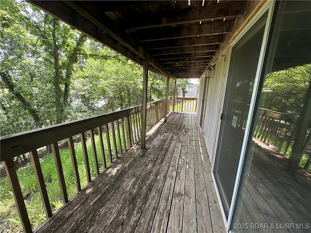 20 Barba Le Ln, Lake Ozark, MO 65049 - view of wooden deck