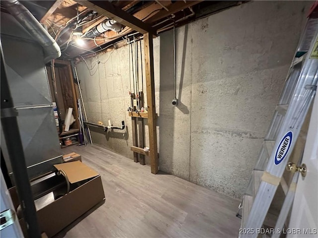 20 Barba Le Ln, Lake Ozark, MO 65049 - unfinished basement with wood finished floors
