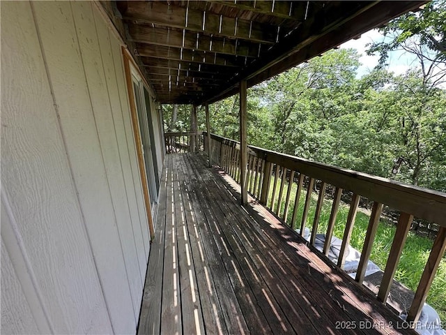 20 Barba Le Ln, Lake Ozark, MO 65049 - view of wooden terrace