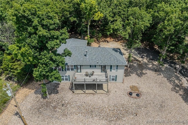1508 Purvis Rd, Sunrise Beach, MO 65079 - aerial view of property and surrounding area