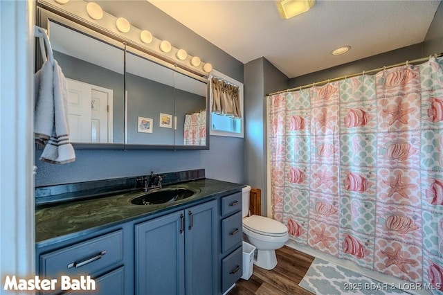 1508 Purvis Rd, Sunrise Beach, MO 65079 - bathroom with vanity and wood finished floors