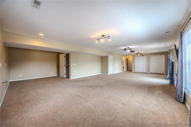 1508 Purvis Rd, Sunrise Beach, MO 65079 - spare room featuring carpet and a ceiling fan