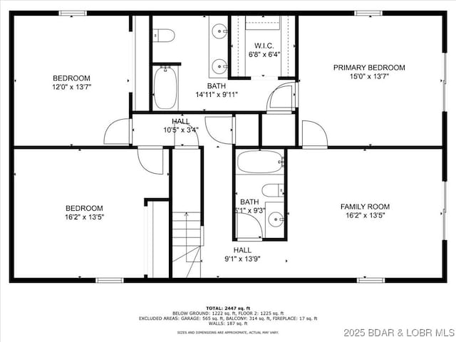 30594 Johnson Bay Rd, Gravois Mills, MO 65037 - view of floor plan / room layout