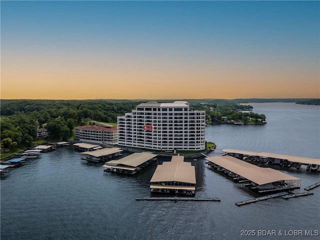 166 Captiva Dr Unit 5D, Sunrise Beach, MO 65079 - bird's eye view of a nearby body of water