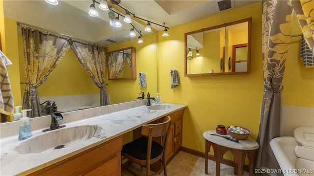 87 Outback Loop, Linn Creek, MO 65052 - bathroom featuring double vanity and toilet