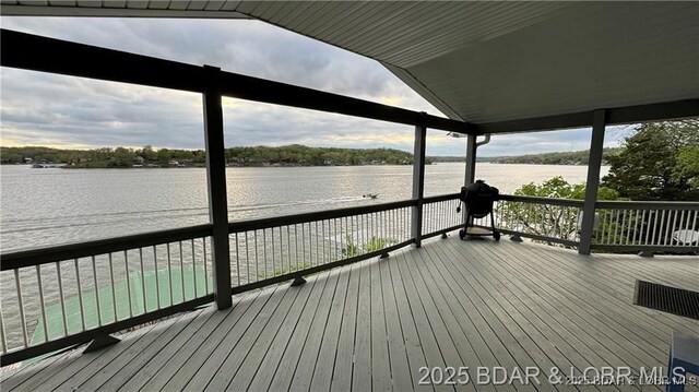 28136 Lyndsey Ln, Rocky Mount, MO 65072 - deck with a water view
