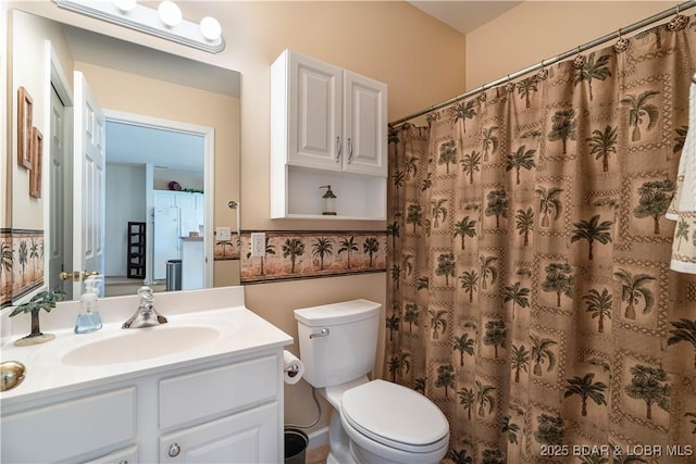 440 Cedar Heights Dr Unit 1C, Camdenton, MO 65020 - full bathroom featuring vanity and a shower with shower curtain