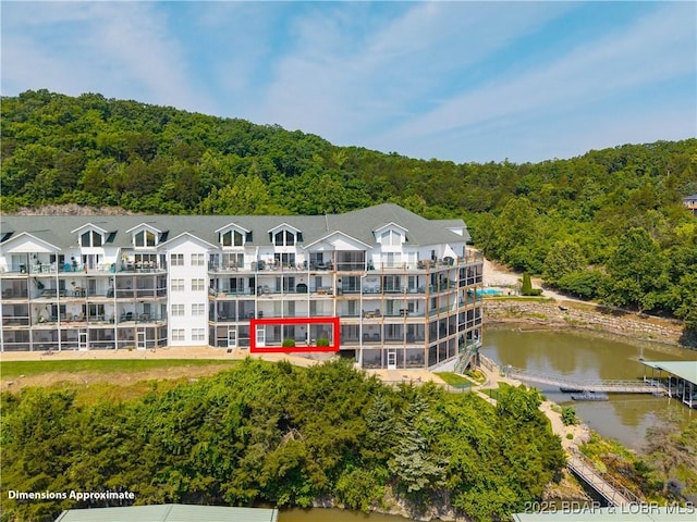 440 Cedar Heights Dr Unit 1C, Camdenton, MO 65020 - view of property with a water view and a view of trees